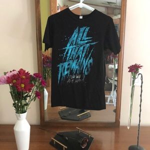 ALL THAT REMAINS Size Small Band T